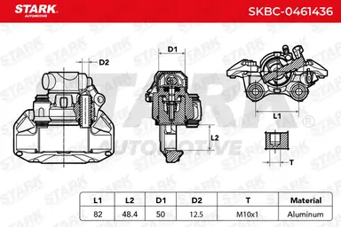 PINZA DE FRENO (SIN  DEVOLUCIÓN CAS