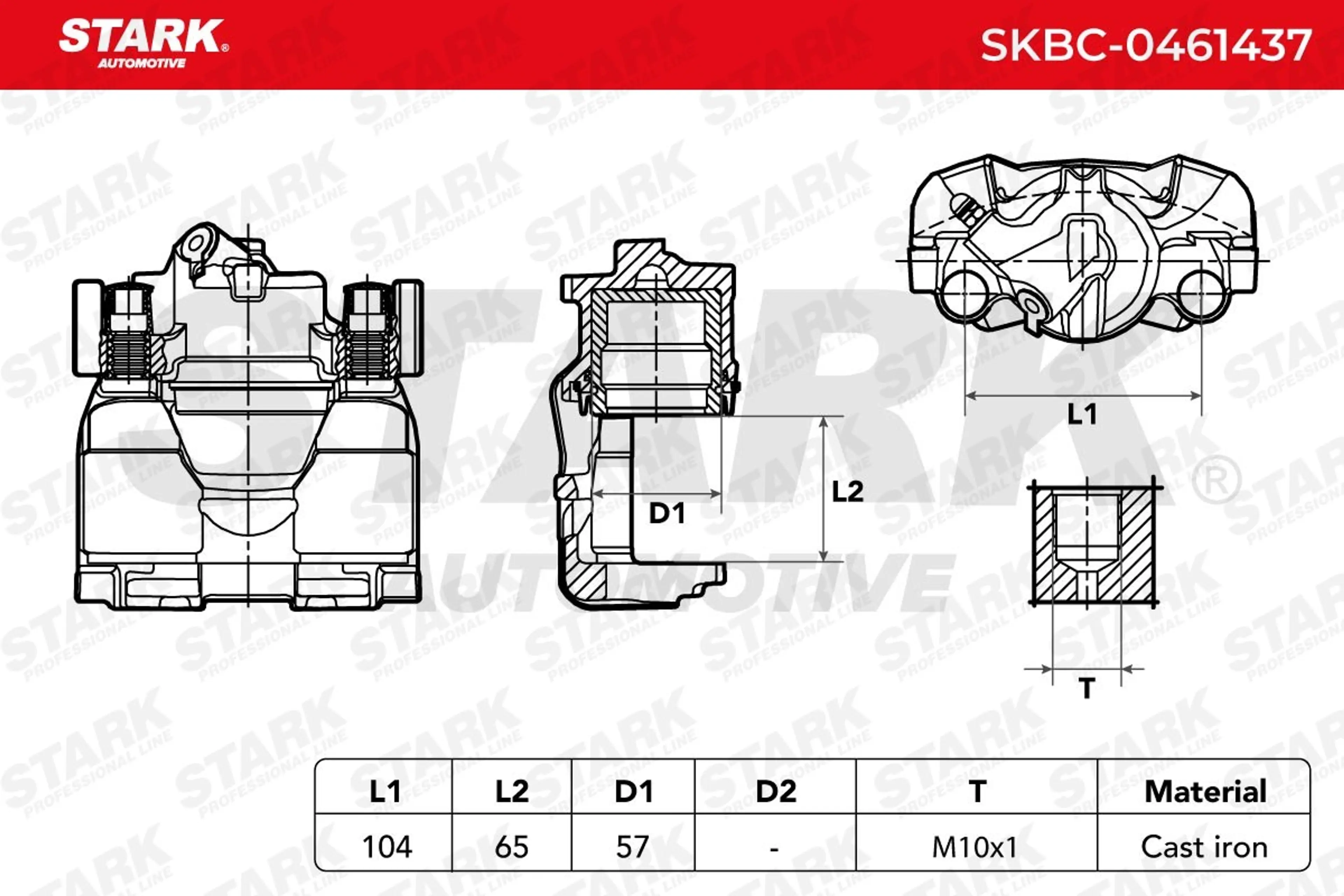 PINZA DE FRENO (SIN  DEVOLUCIÓN CAS