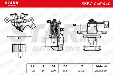 PINZA DE FRENO (SIN  DEVOLUCIÓN CAS