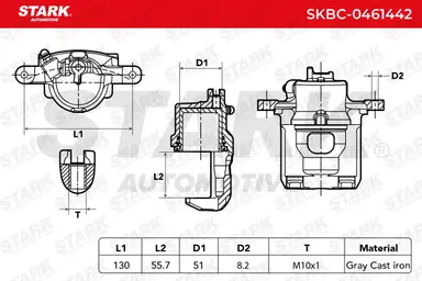 PINZA DE FRENO (SIN  DEVOLUCIÓN CAS