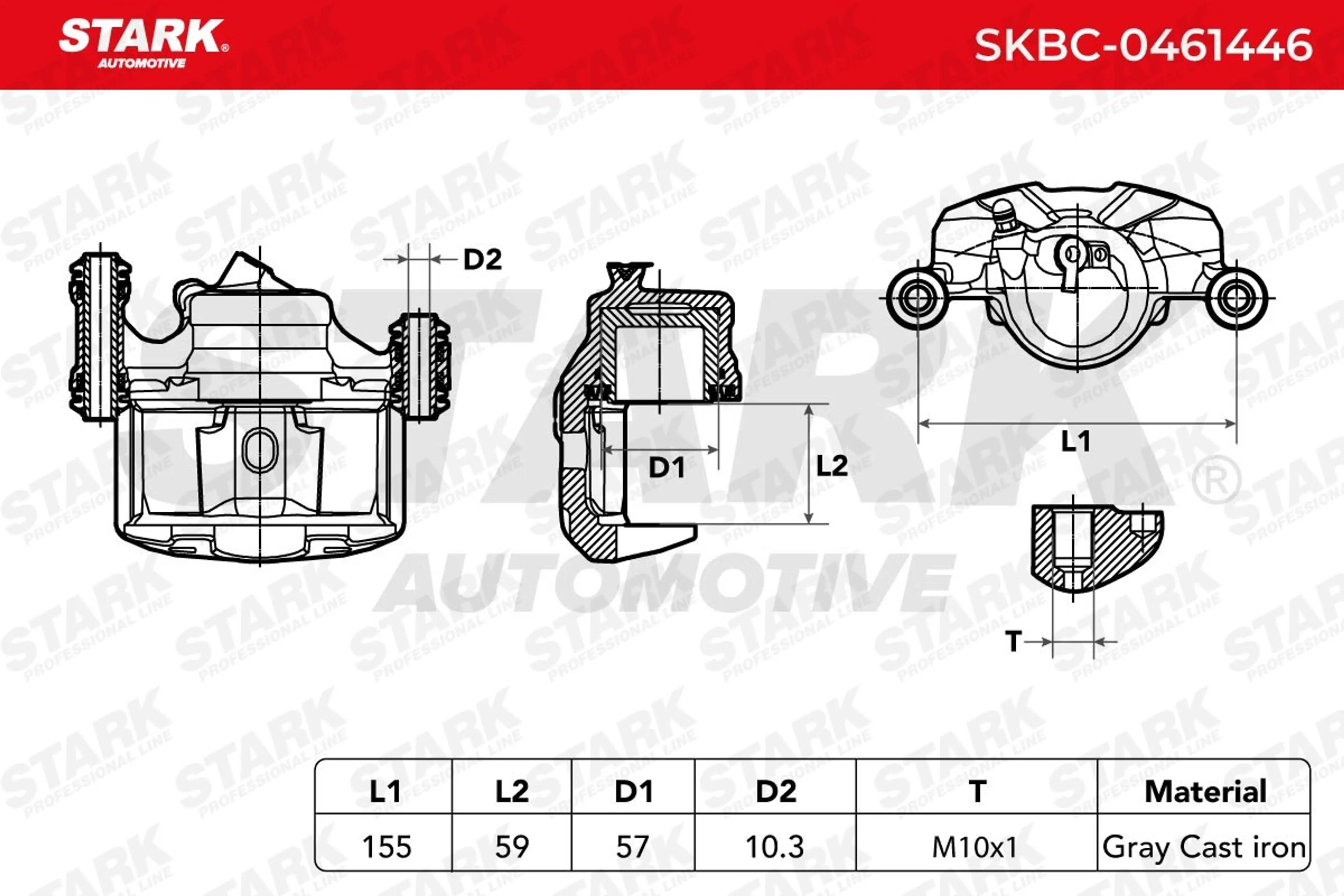 PINZA DE FRENO (SIN  DEVOLUCIÓN CAS