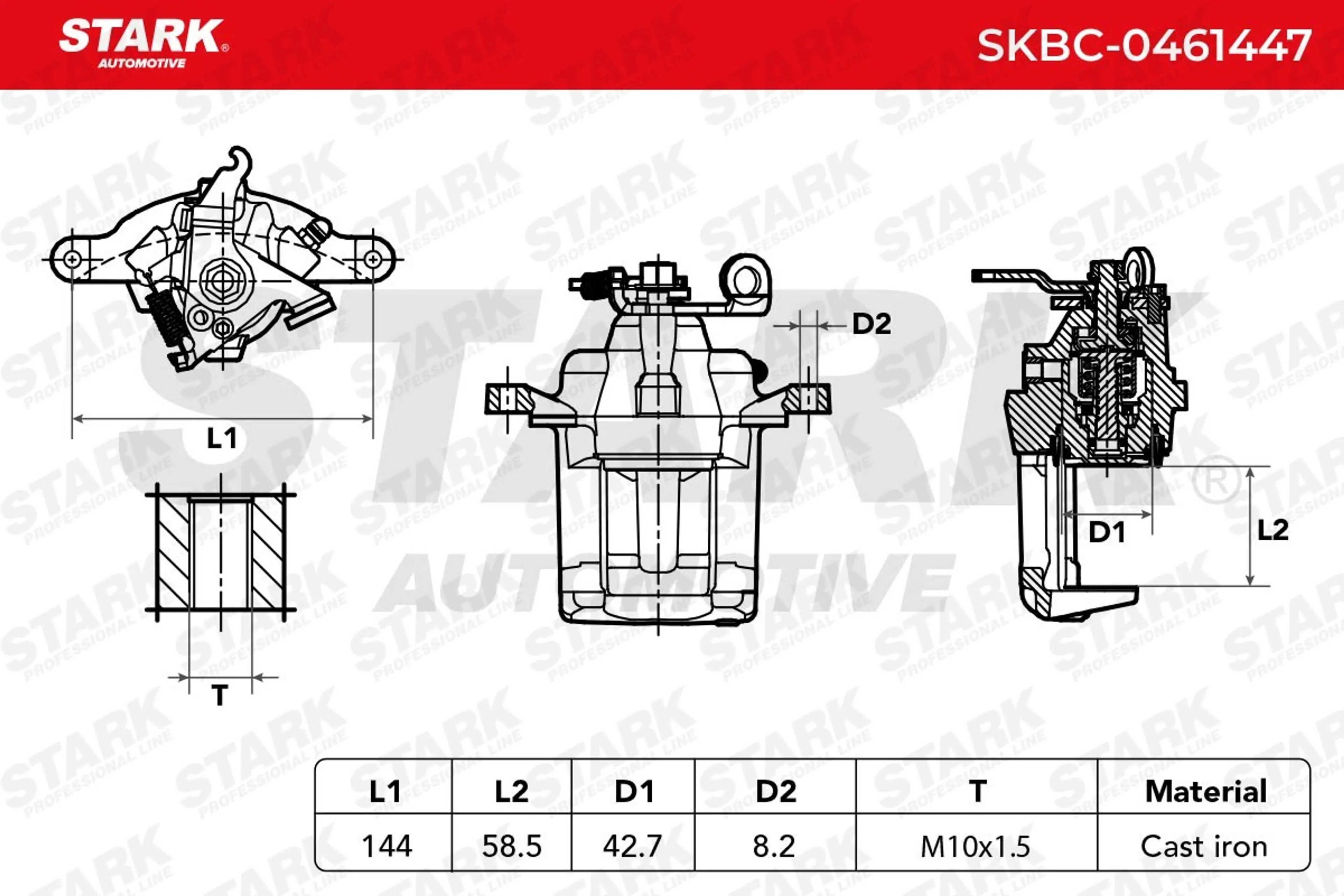 PINZA DE FRENO (SIN  DEVOLUCIÓN CAS