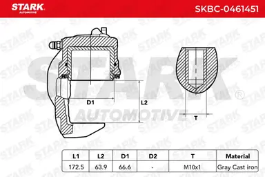 PINZA DE FRENO (SIN  DEVOLUCIÓN CAS