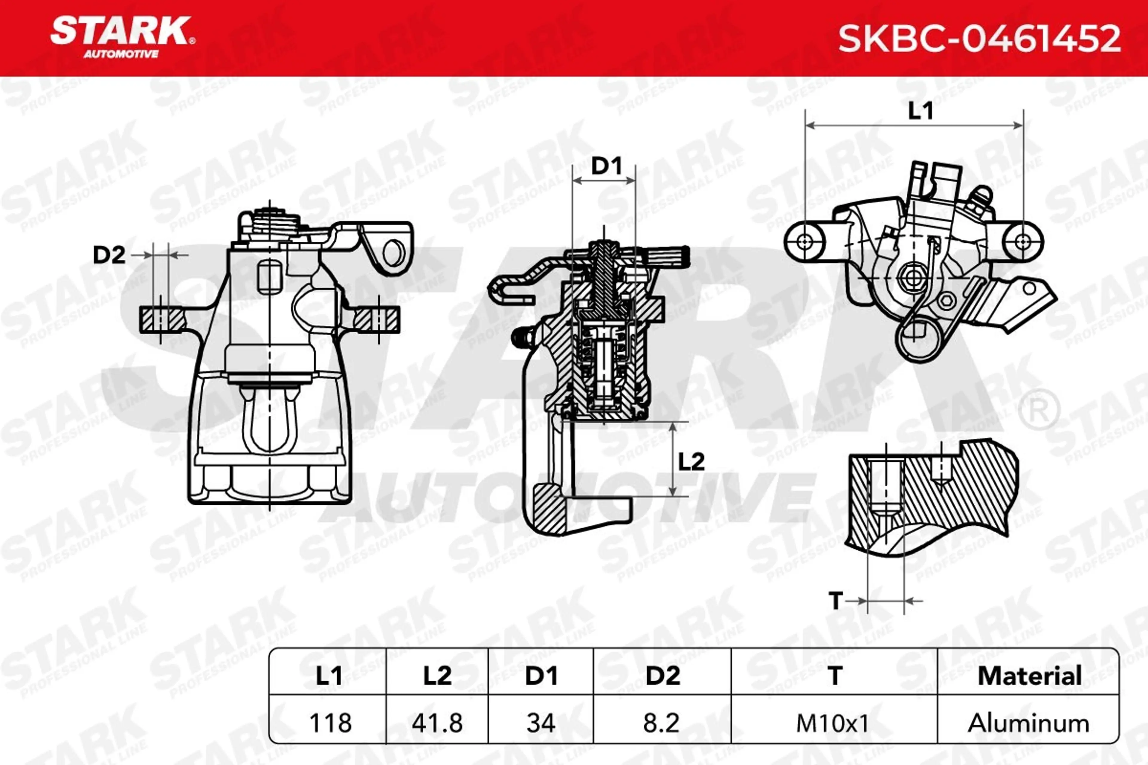 PINZA DE FRENO (SIN  DEVOLUCIÓN CAS