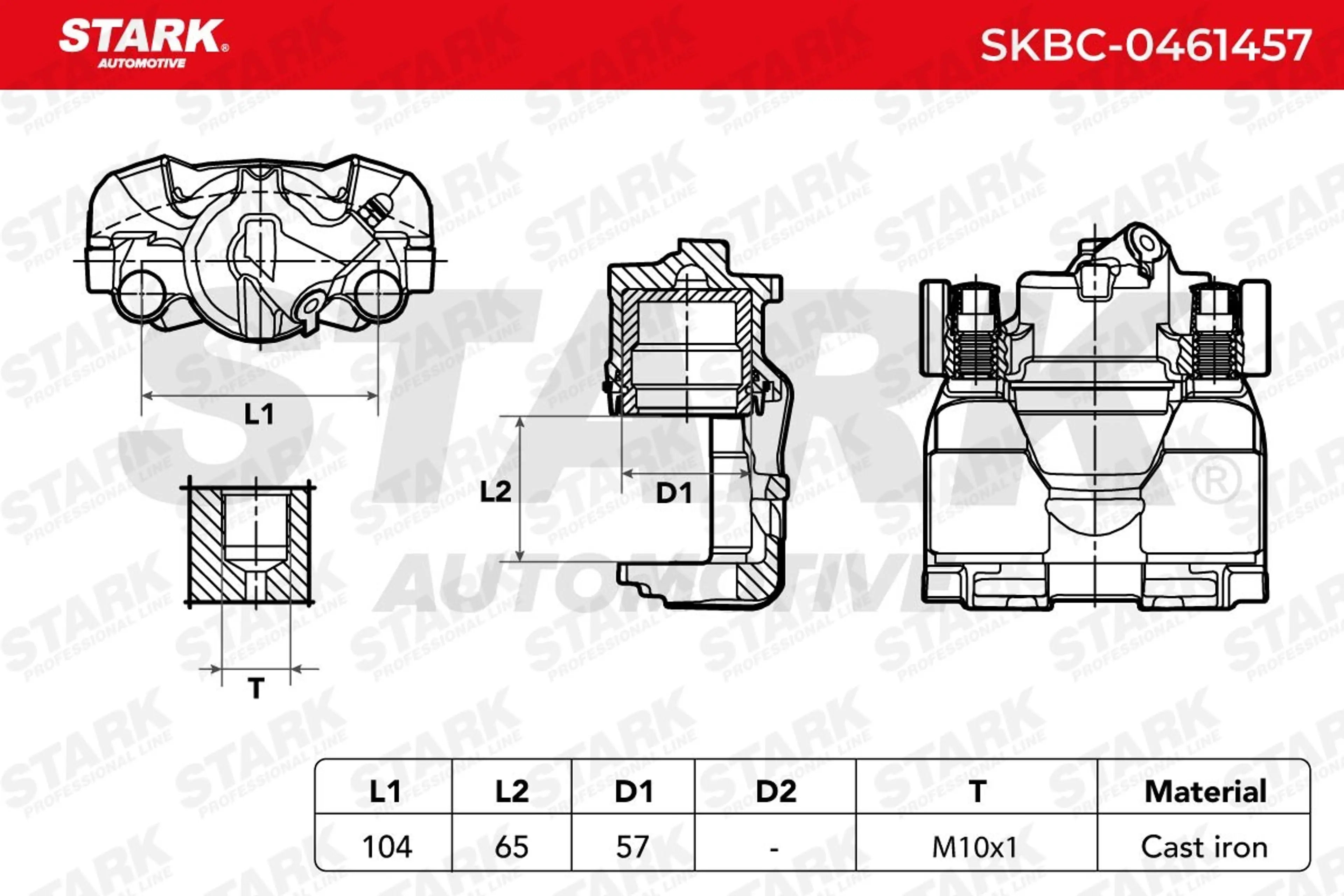 PINZA DE FRENO (SIN  DEVOLUCIÓN CAS