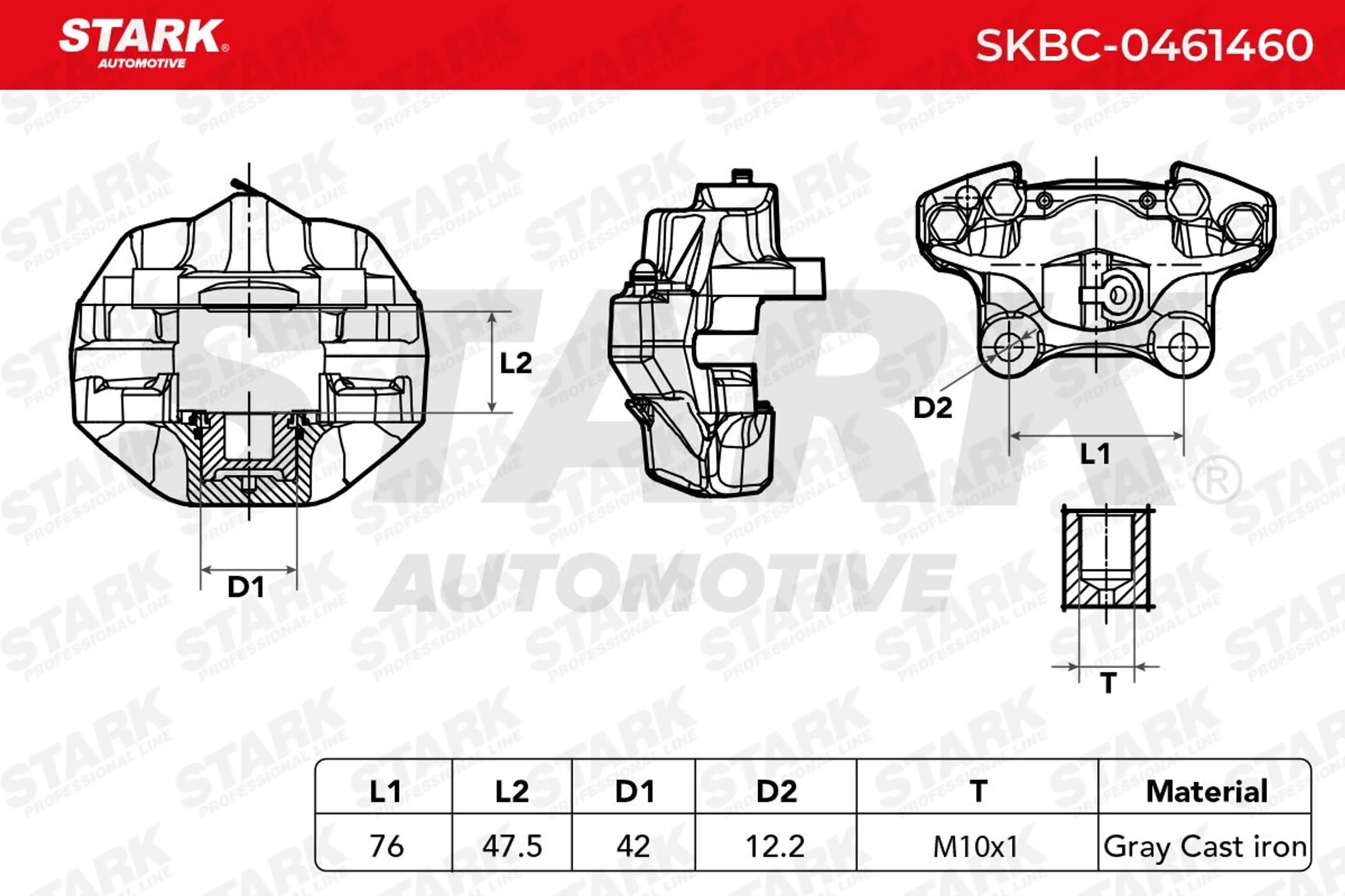PINZA DE FRENO (SIN  DEVOLUCIÓN CAS