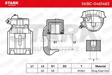 PINZA DE FRENO (SIN  DEVOLUCIÓN CAS