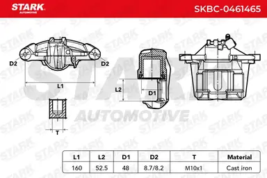 PINZA DE FRENO (SIN  DEVOLUCIÓN CAS