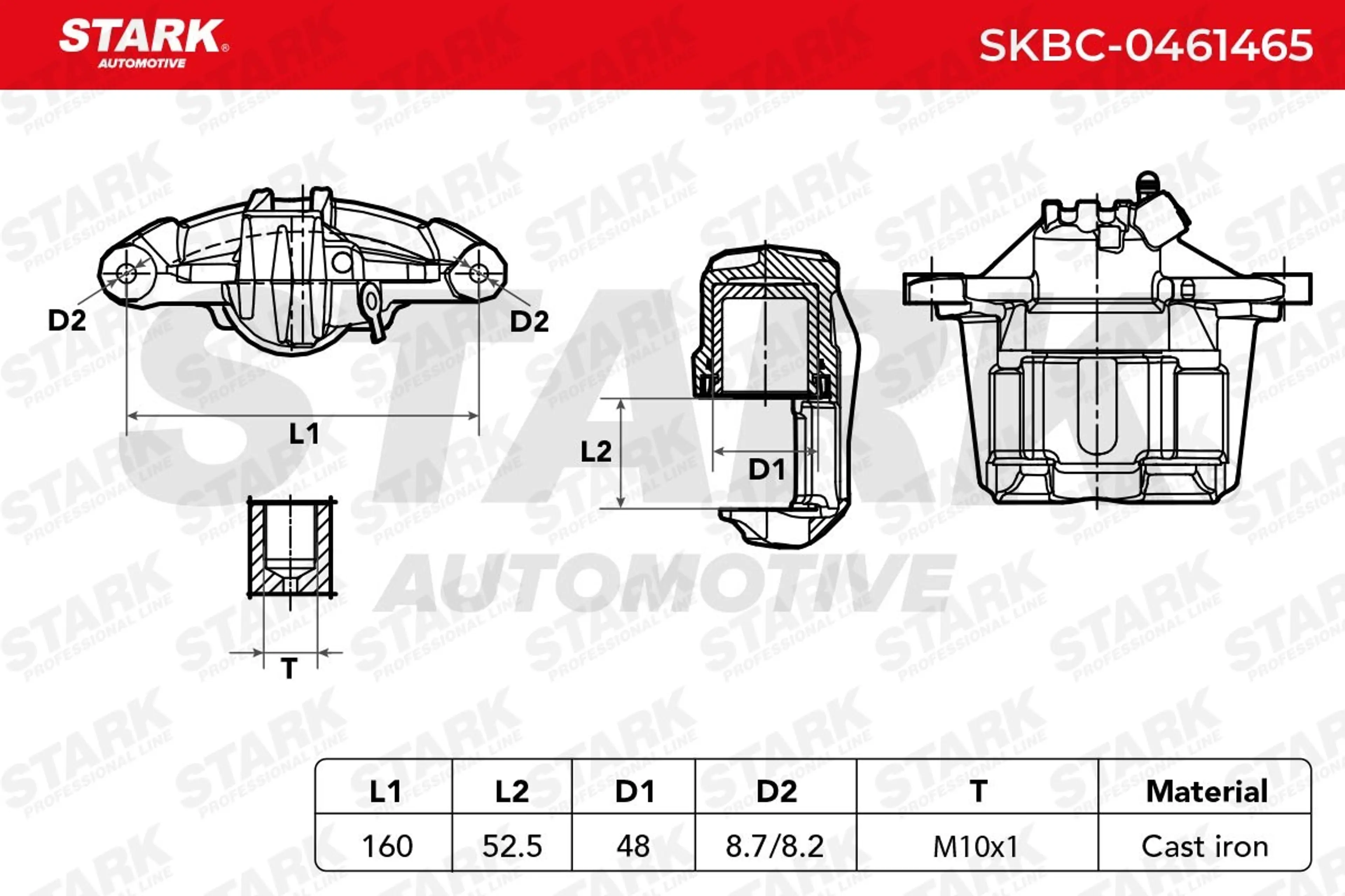 PINZA DE FRENO (SIN  DEVOLUCIÓN CAS