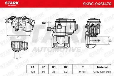 PINZA DE FRENO (SIN  DEVOLUCIÓN CAS