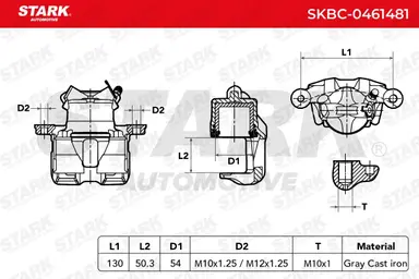 PINZA DE FRENO (SIN  DEVOLUCIÓN CAS