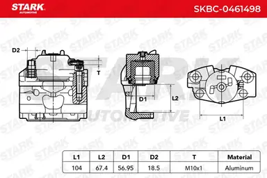 PINZA DE FRENO (SIN  DEVOLUCIÓN CAS