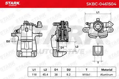 PINZA DE FRENO (SIN  DEVOLUCIÓN CAS