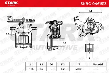 PINZA DE FRENO (SIN  DEVOLUCIÓN CAS