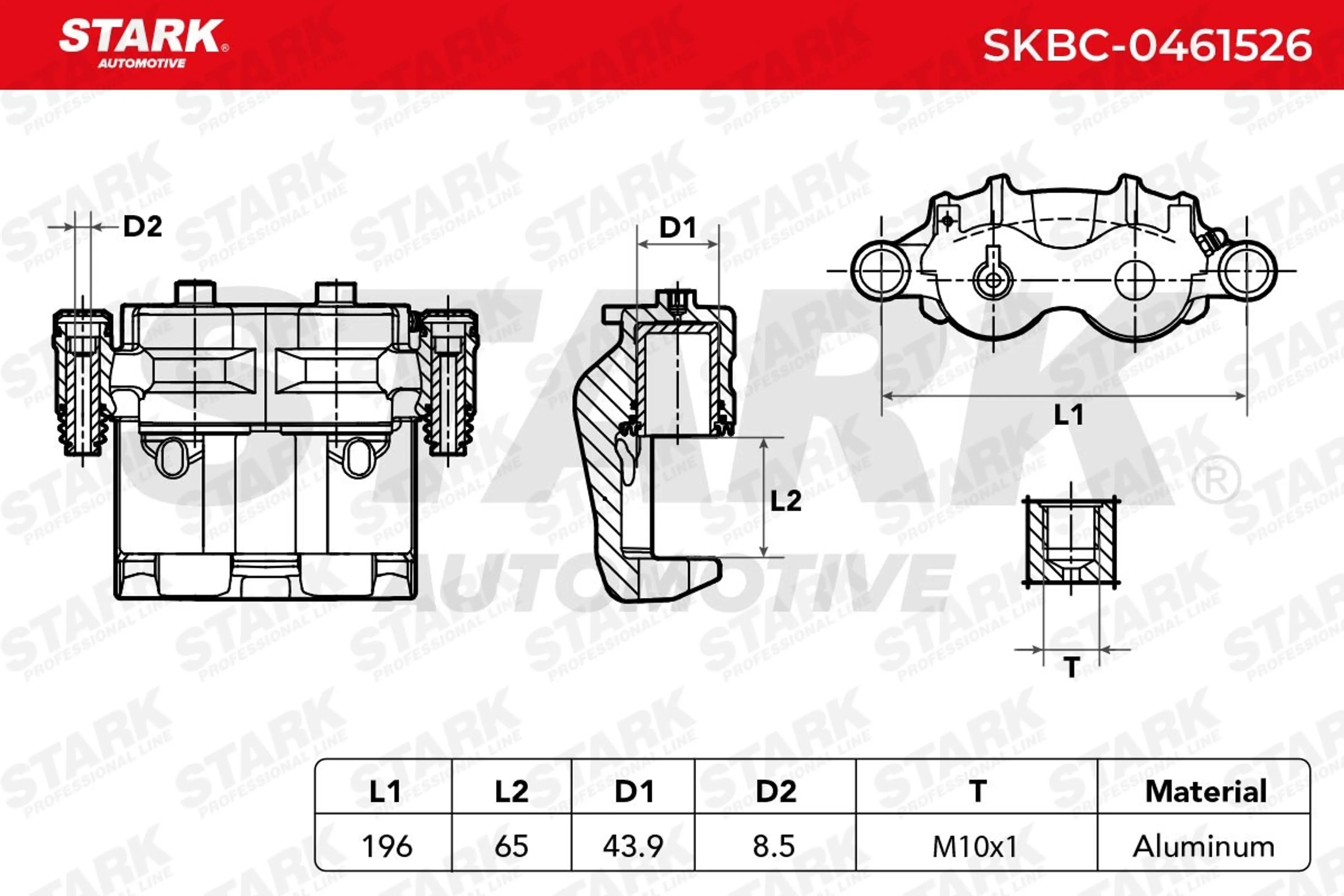 PINZA DE FRENO (SIN  DEVOLUCIÓN CAS