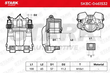 PINZA DE FRENO (SIN  DEVOLUCIÓN CAS
