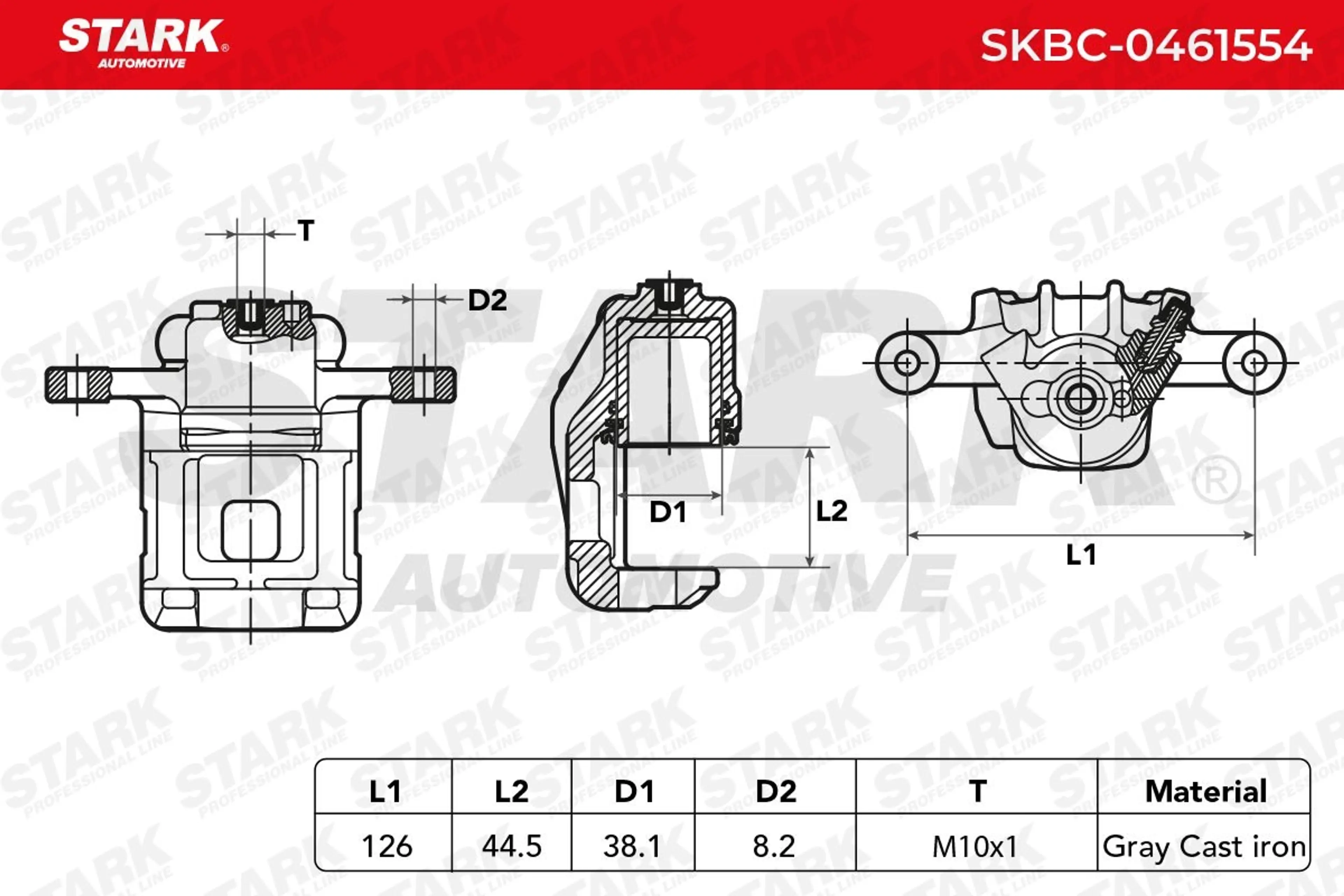 PINZA DE FRENO (SIN  DEVOLUCIÓN CAS