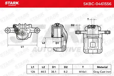 PINZA DE FRENO (SIN  DEVOLUCIÓN CAS
