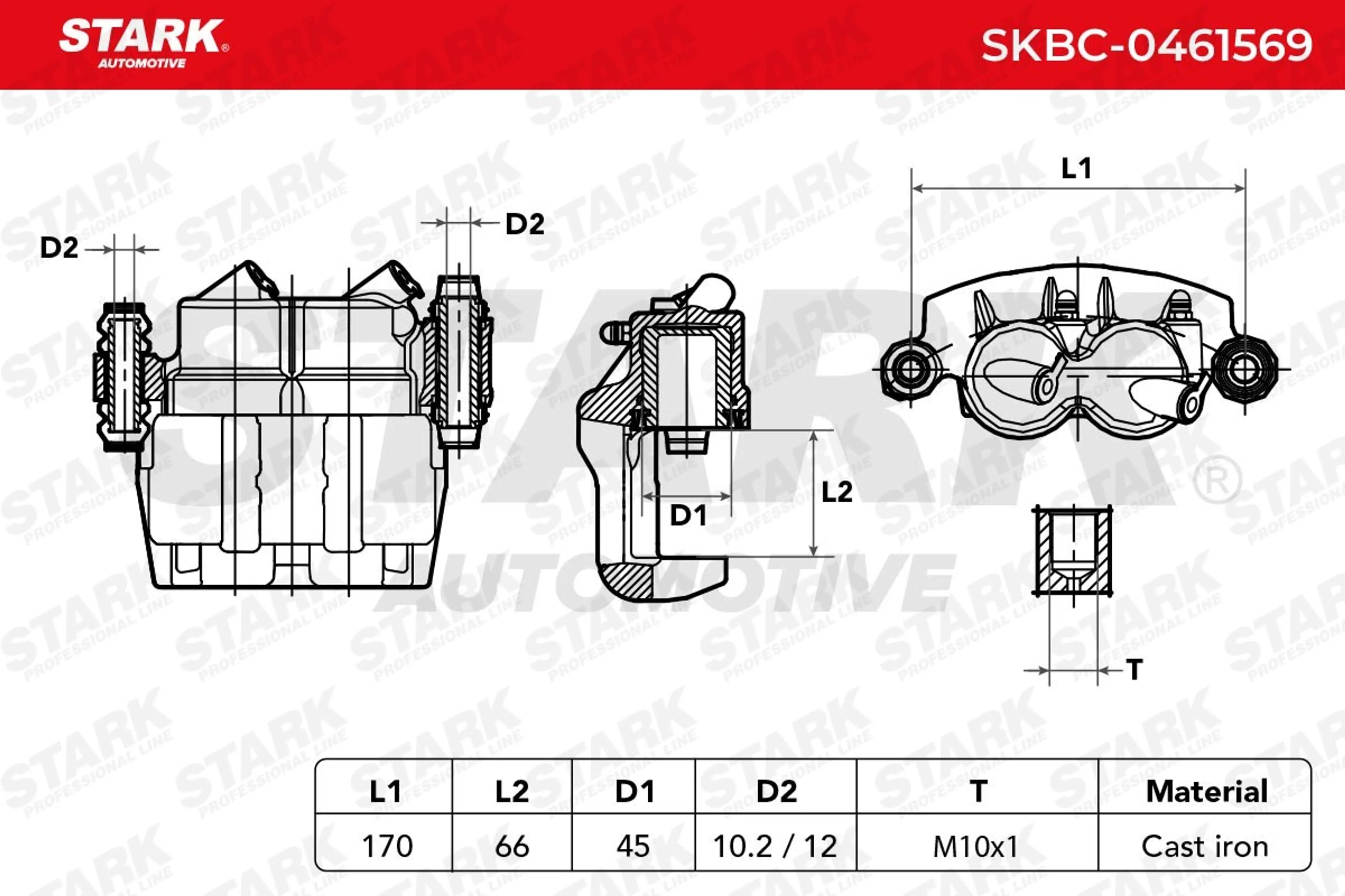 PINZA DE FRENO (SIN  DEVOLUCIÓN CAS
