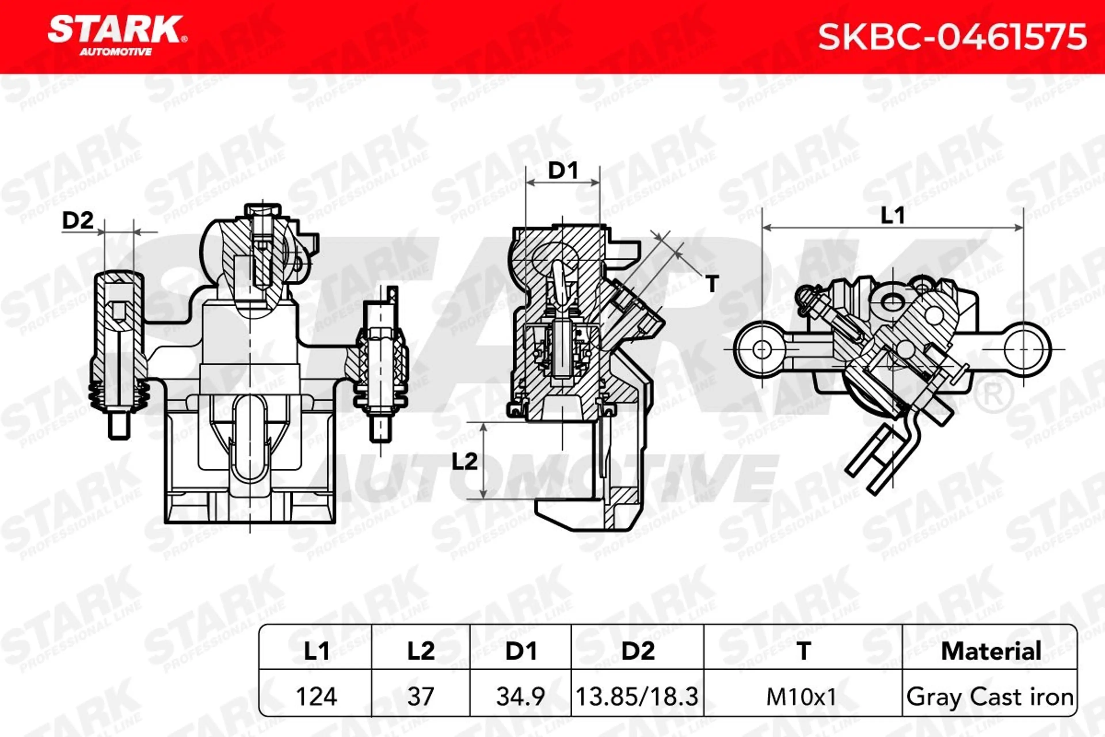 PINZA DE FRENO (SIN  DEVOLUCIÓN CAS