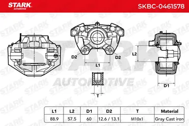PINZA DE FRENO (SIN  DEVOLUCIÓN CAS