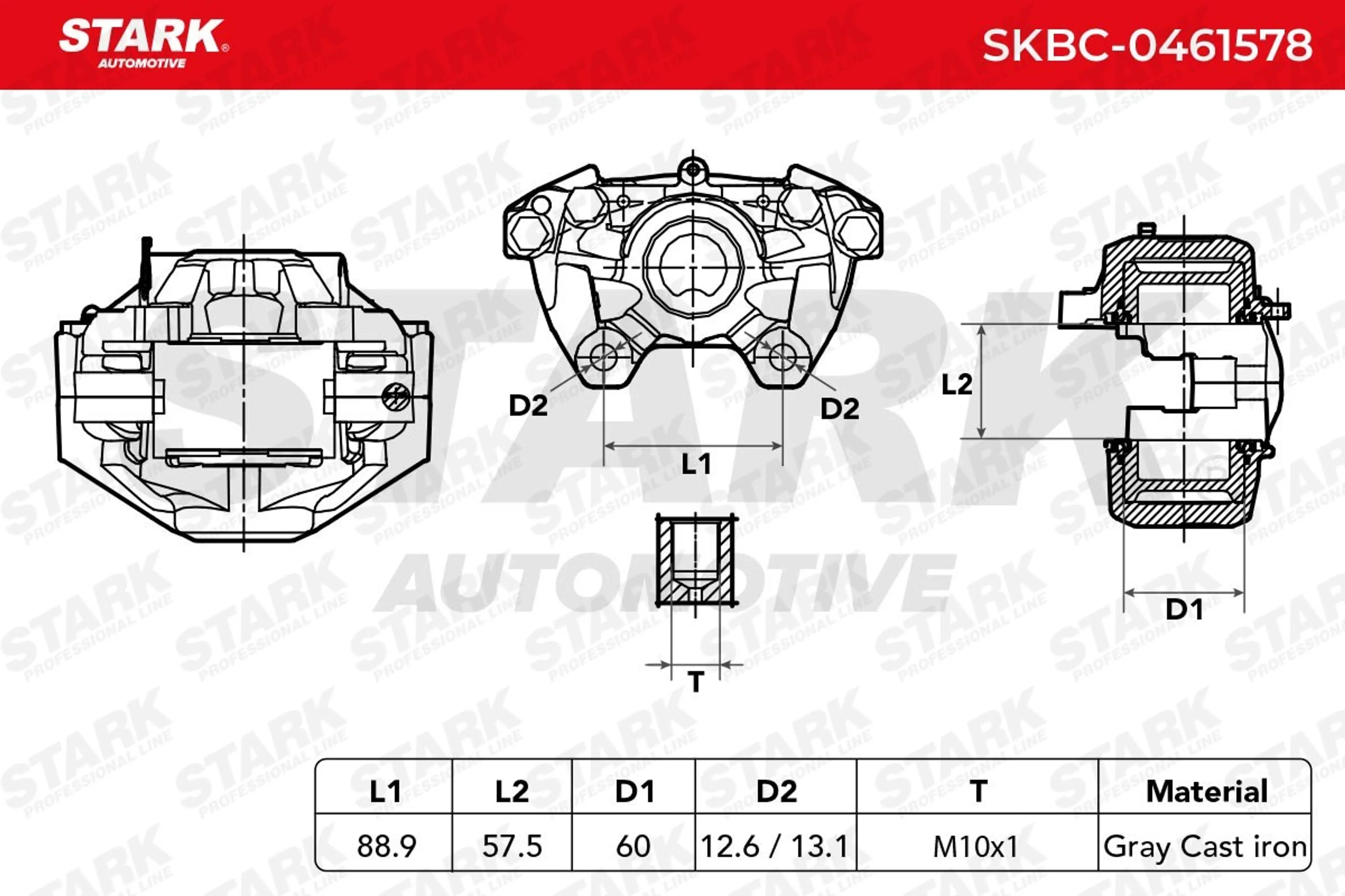PINZA DE FRENO (SIN  DEVOLUCIÓN CAS