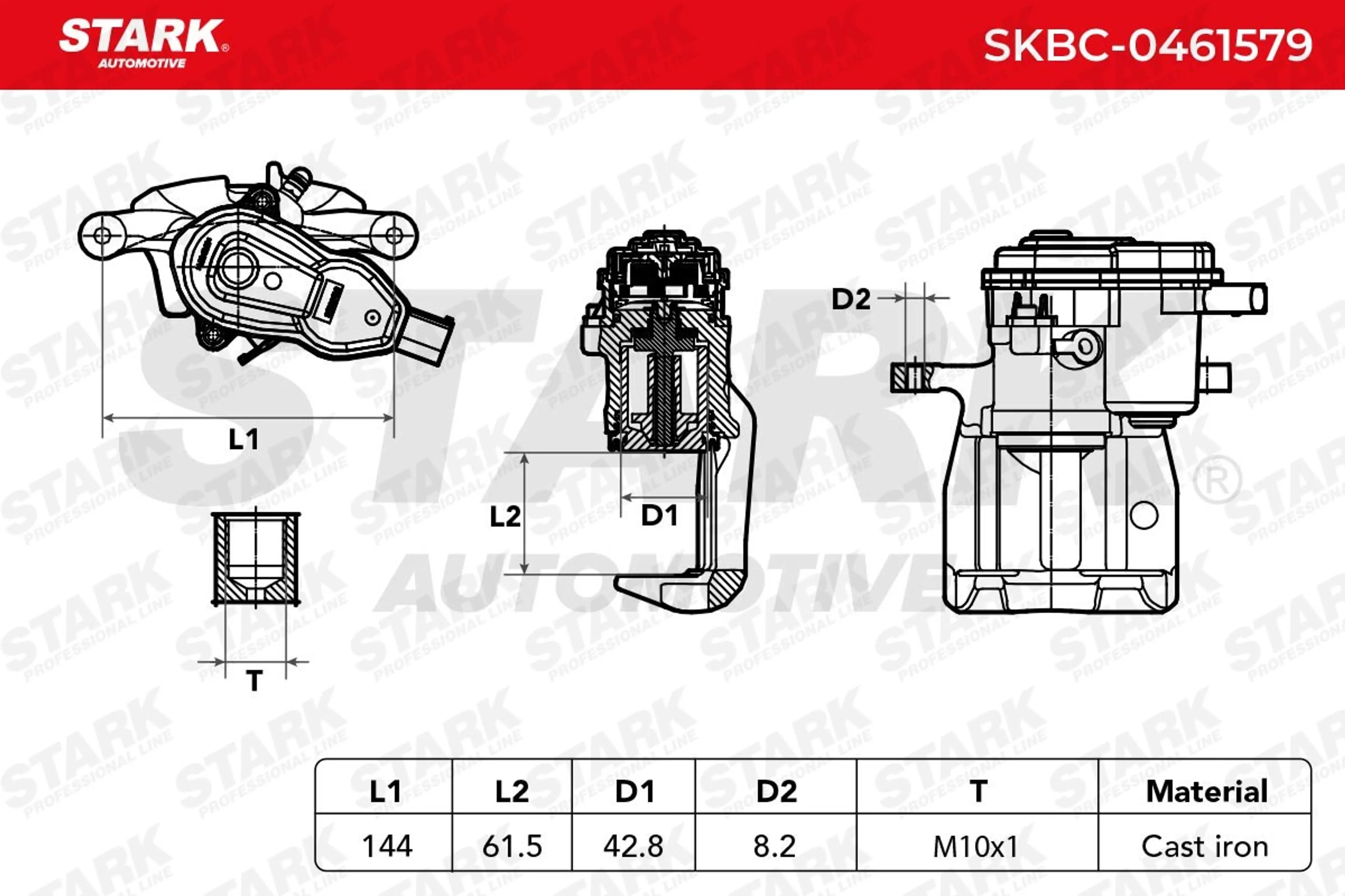 PINZA DE FRENO (SIN  DEVOLUCIÓN CAS