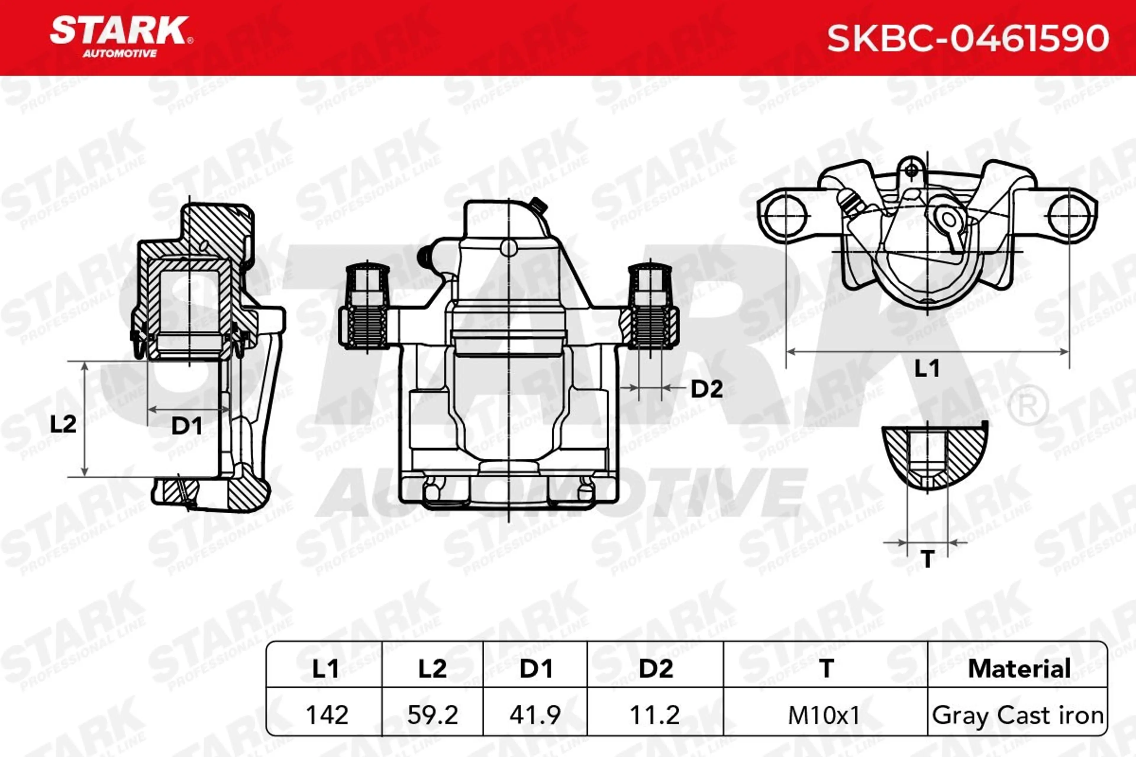 PINZA DE FRENO (SIN  DEVOLUCIÓN CAS