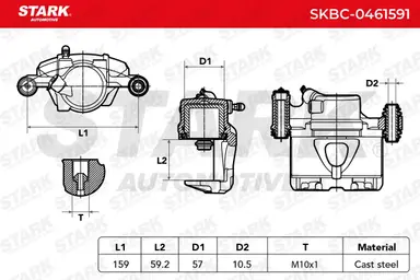 PINZA DE FRENO (SIN  DEVOLUCIÓN CAS