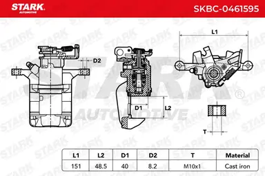 PINZA DE FRENO (SIN  DEVOLUCIÓN CAS