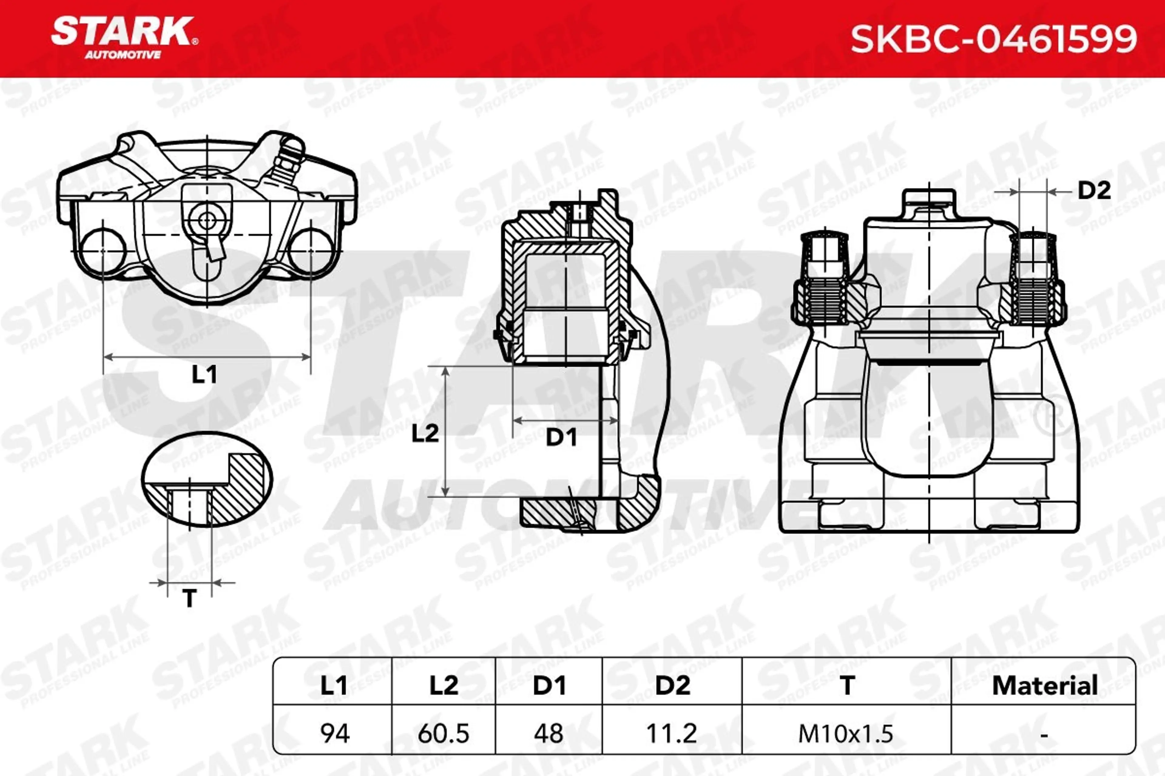 PINZA DE FRENO (SIN  DEVOLUCIÓN CAS