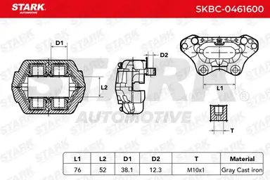 PINZA DE FRENO (SIN  DEVOLUCIÓN CAS