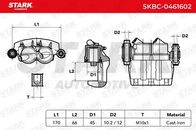 PINZA DE FRENO (SIN  DEVOLUCIÓN CAS