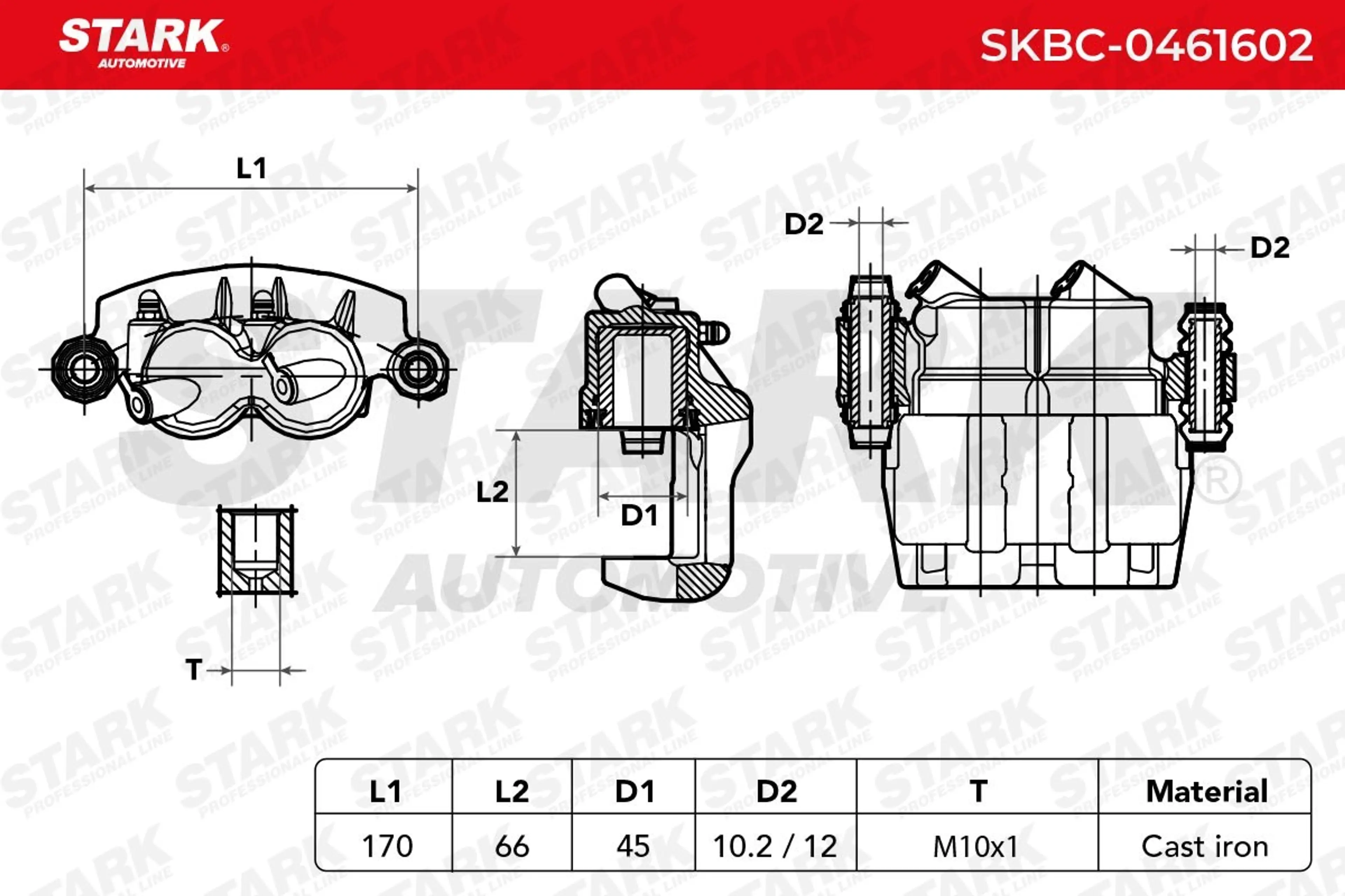 PINZA DE FRENO (SIN  DEVOLUCIÓN CAS
