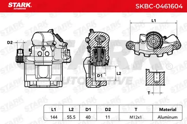 PINZA DE FRENO (SIN  DEVOLUCIÓN CAS