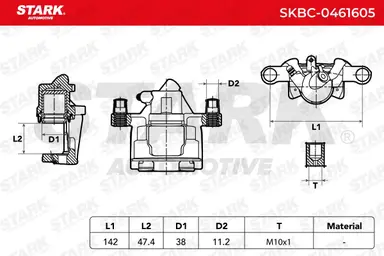 PINZA DE FRENO (SIN  DEVOLUCIÓN CAS