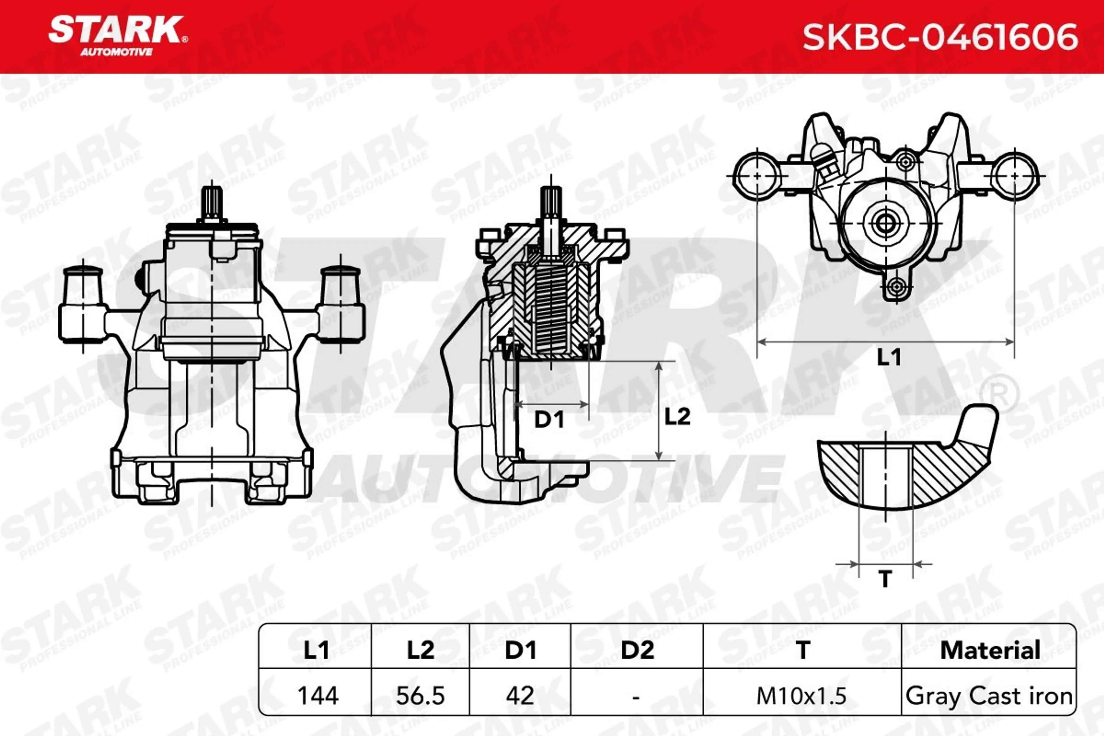 PINZA DE FRENO (SIN  DEVOLUCIÓN CAS