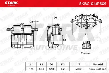 PINZA DE FRENO (SIN  DEVOLUCIÓN CAS