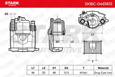 PINZA DE FRENO (SIN  DEVOLUCIÓN CAS