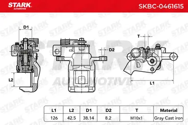 PINZA DE FRENO (SIN  DEVOLUCIÓN CAS