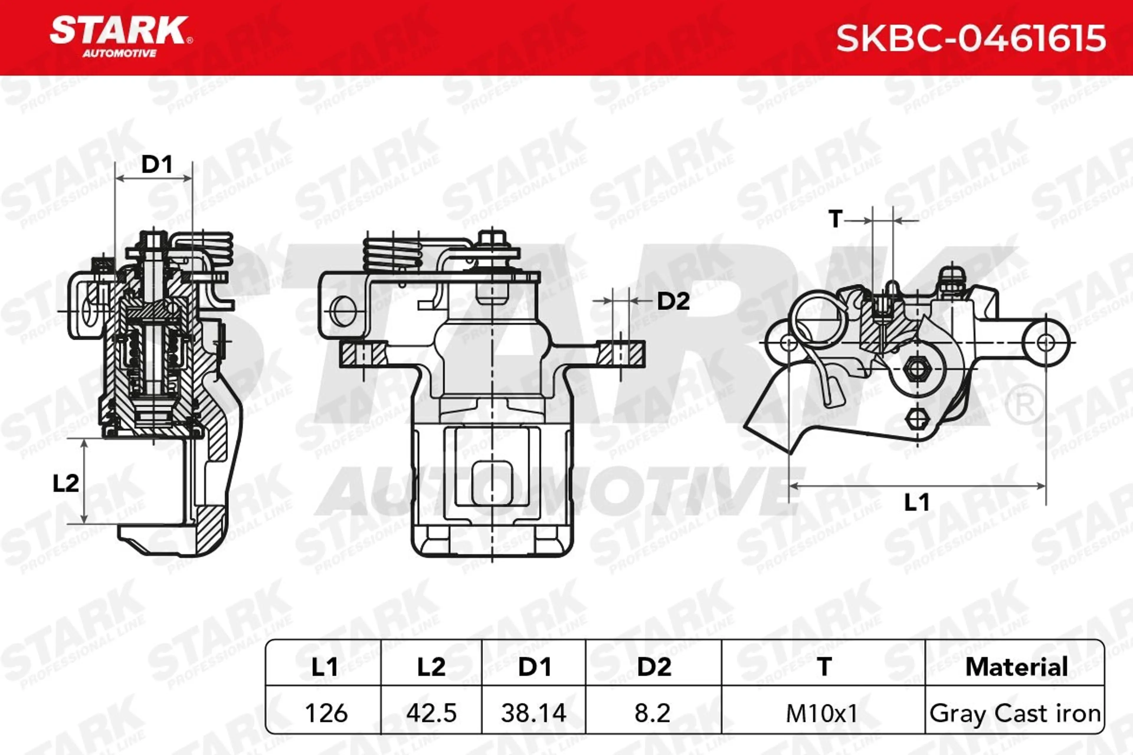 PINZA DE FRENO (SIN  DEVOLUCIÓN CAS
