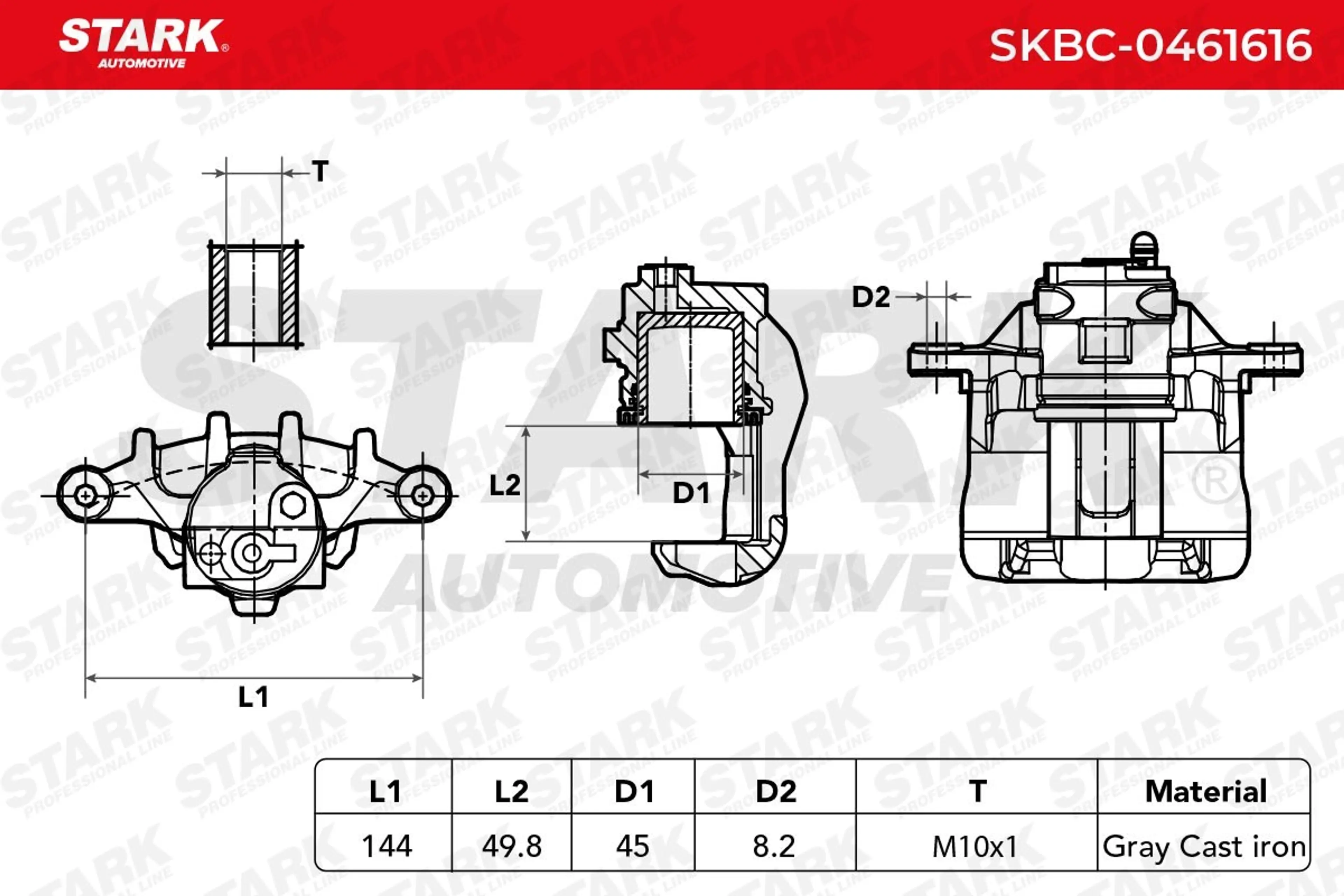 PINZA DE FRENO (SIN  DEVOLUCIÓN CAS