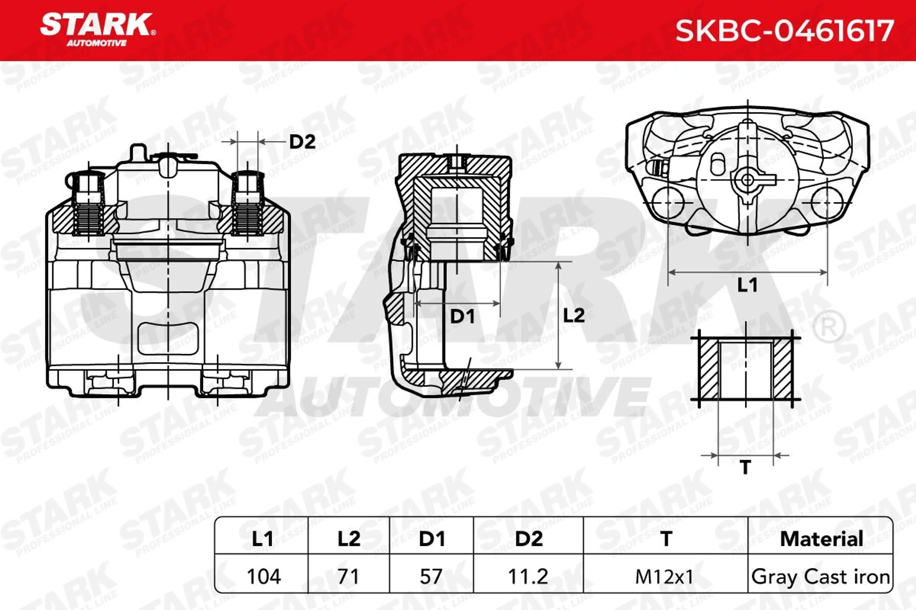 PINZA DE FRENO (SIN  DEVOLUCIÓN CAS