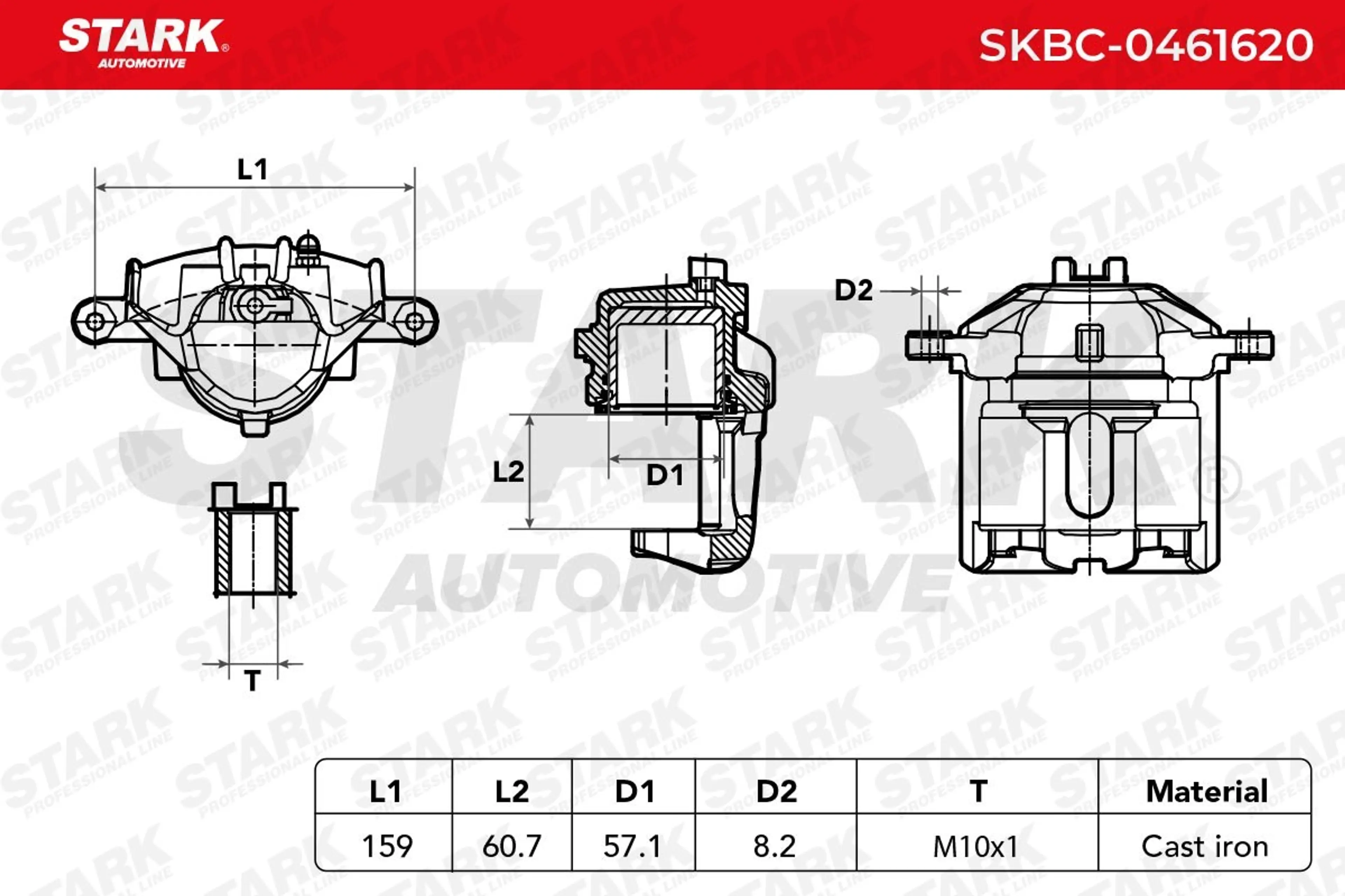 PINZA DE FRENO (SIN  DEVOLUCIÓN CAS
