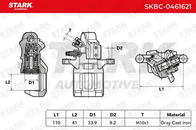 PINZA DE FRENO (SIN  DEVOLUCIÓN CAS