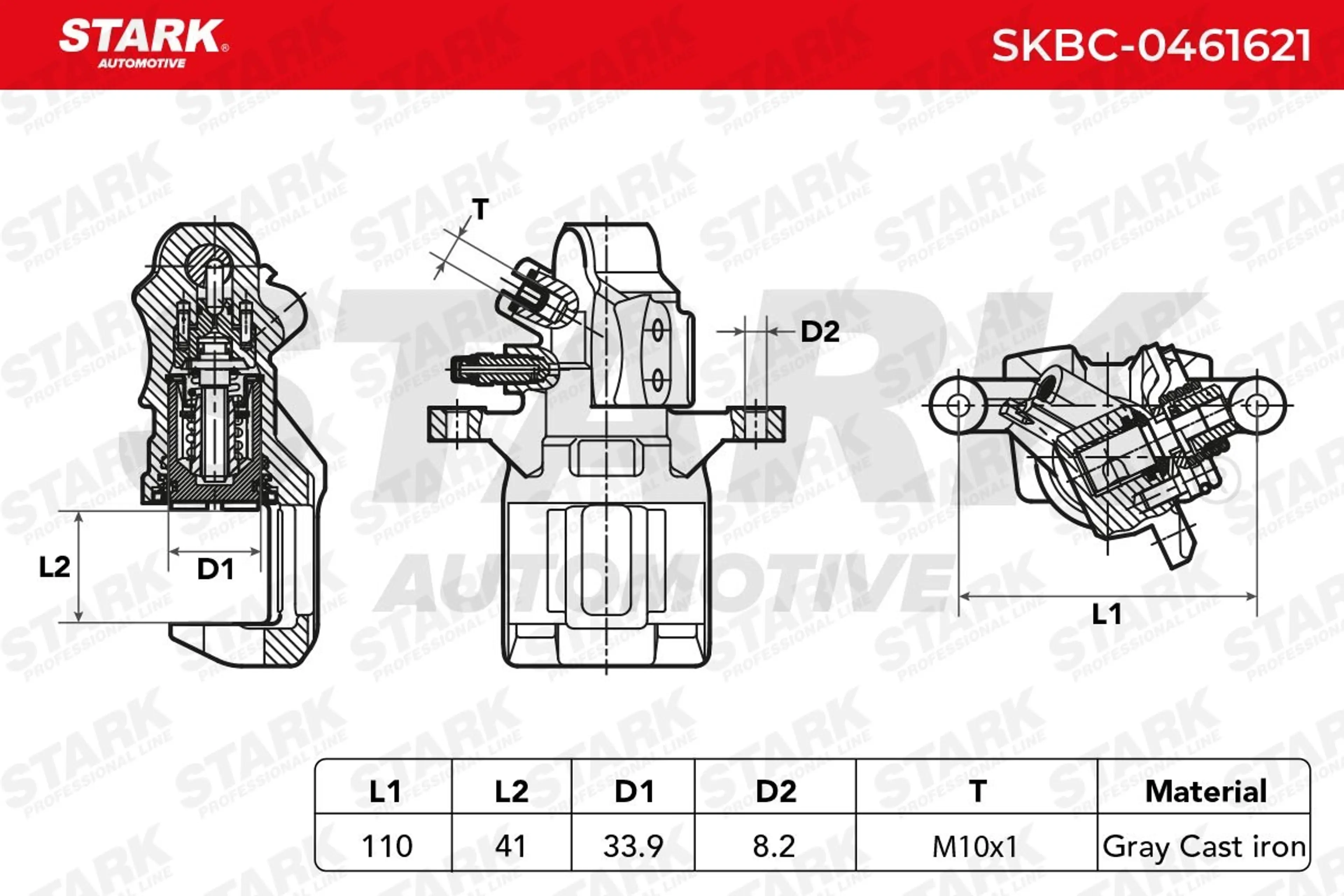 PINZA DE FRENO (SIN  DEVOLUCIÓN CAS