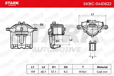 PINZA DE FRENO (SIN  DEVOLUCIÓN CAS