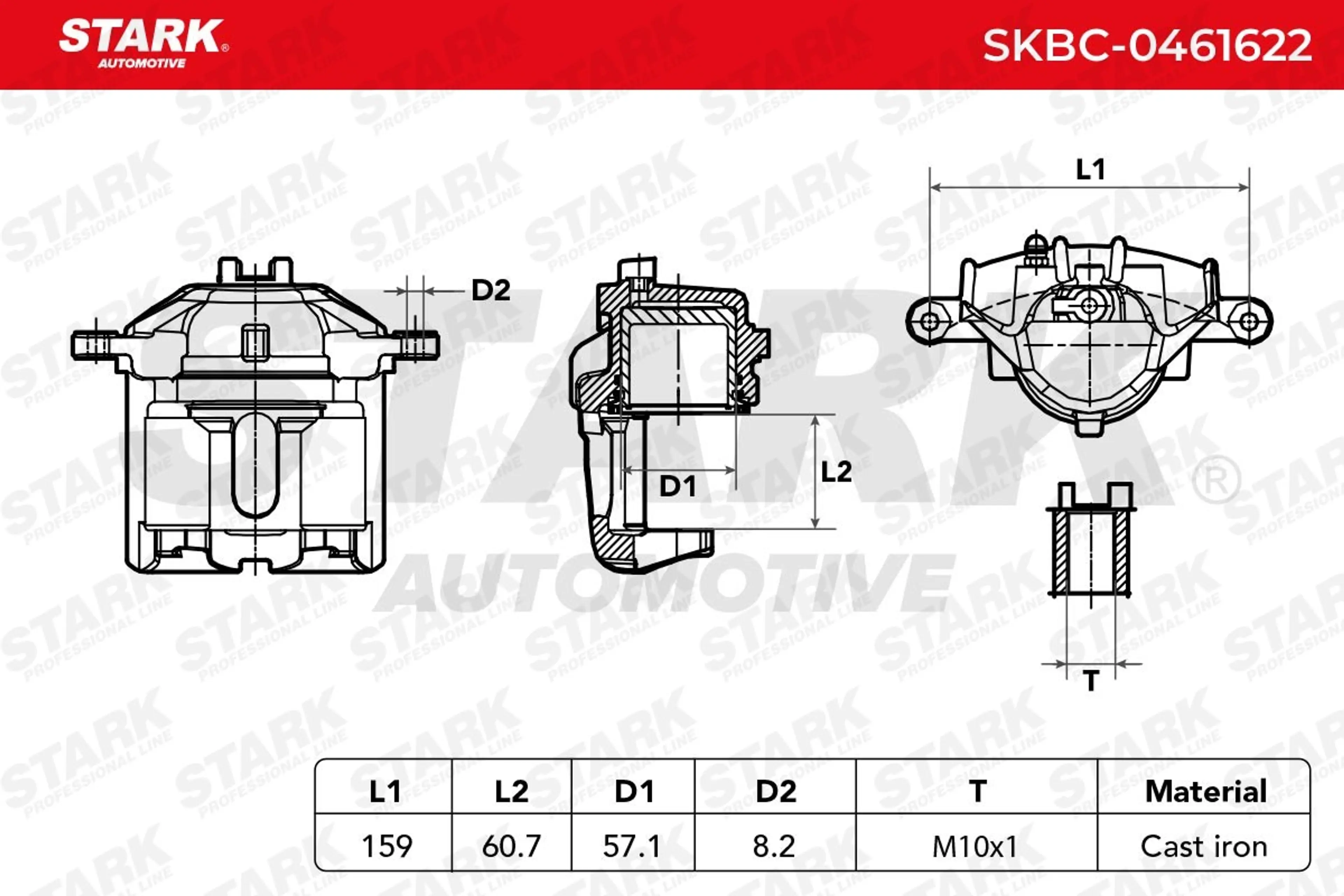 PINZA DE FRENO (SIN  DEVOLUCIÓN CAS