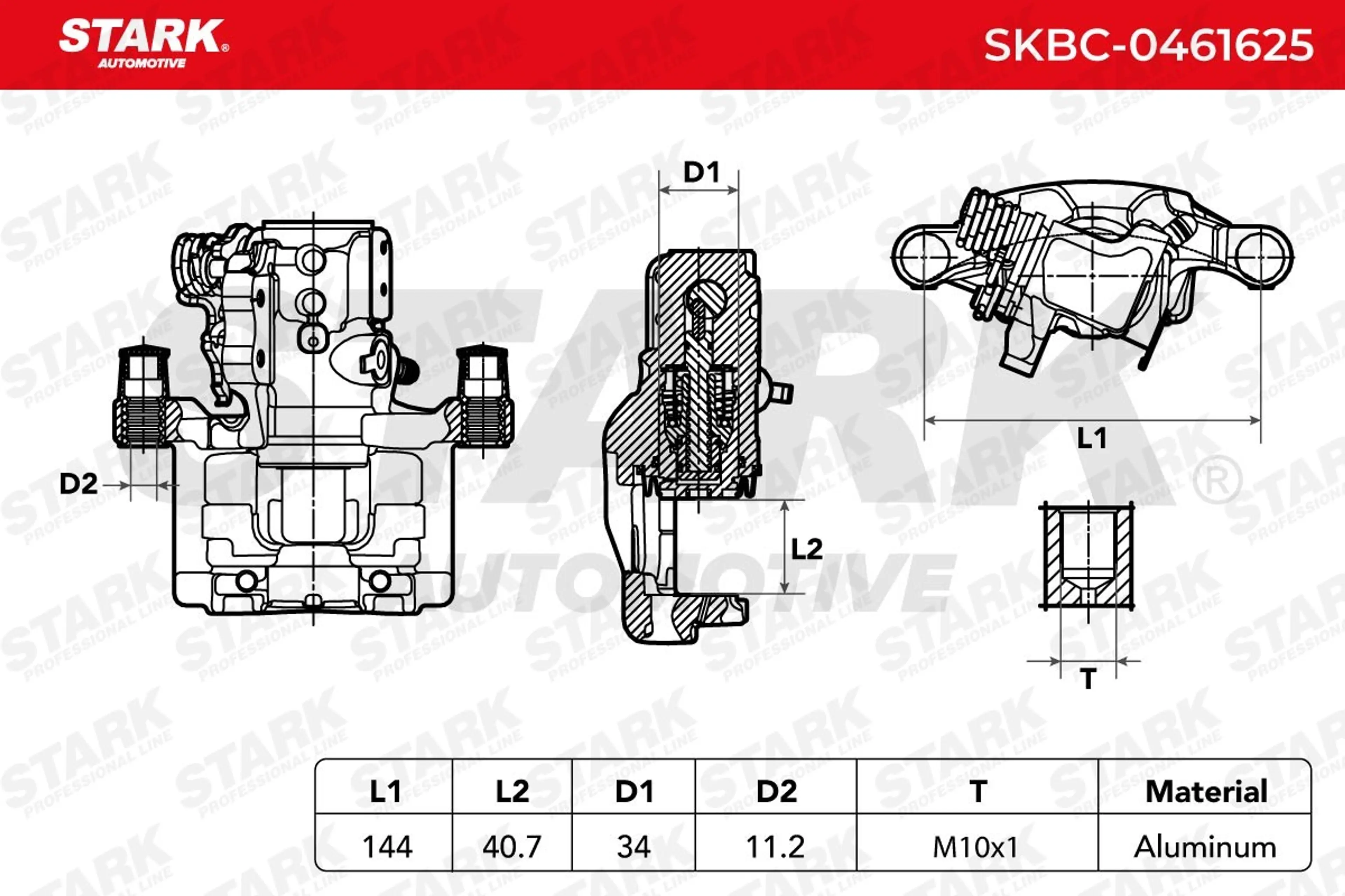 PINZA DE FRENO (SIN  DEVOLUCIÓN CAS