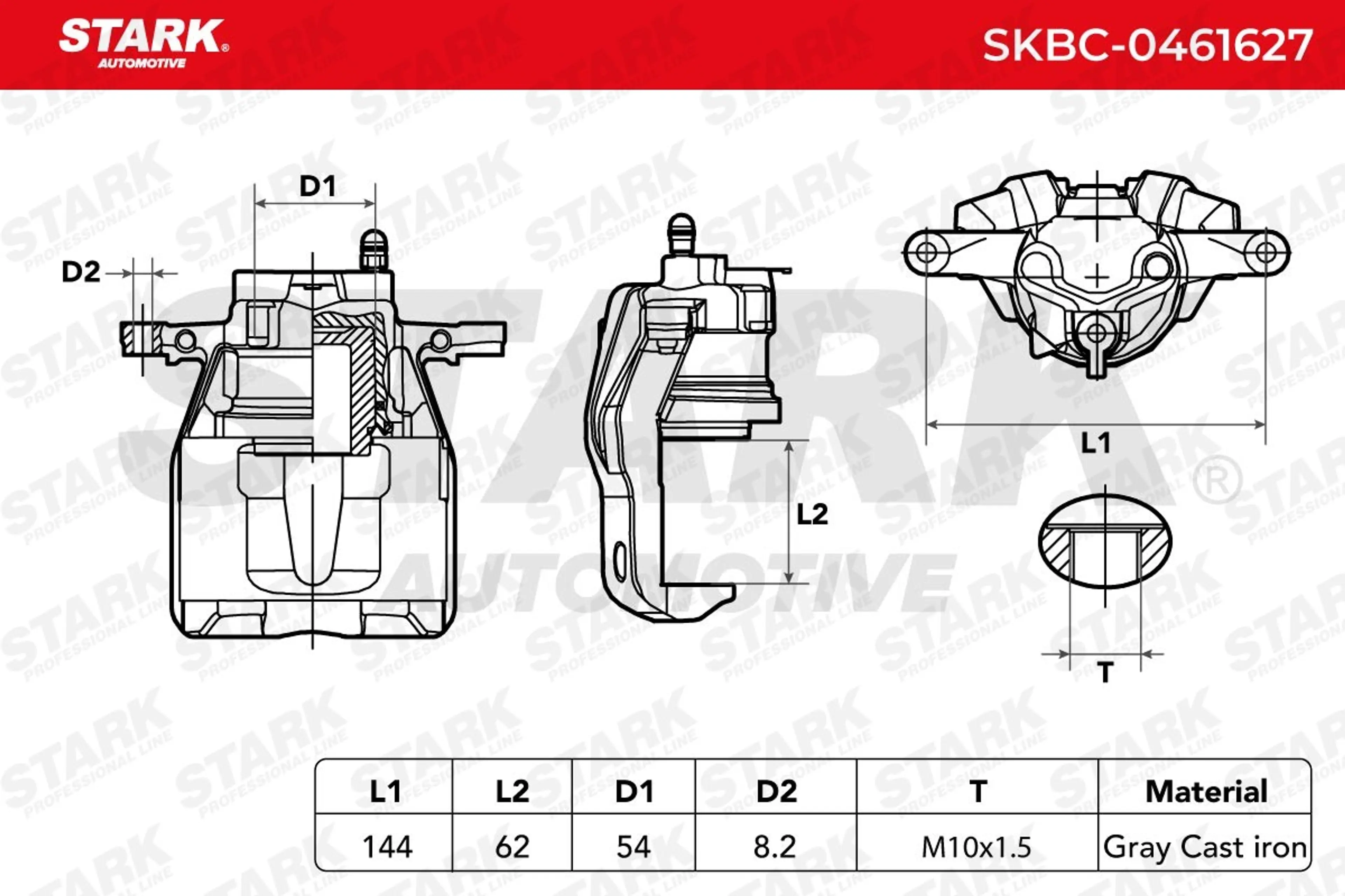 PINZA DE FRENO (SIN  DEVOLUCIÓN CAS
